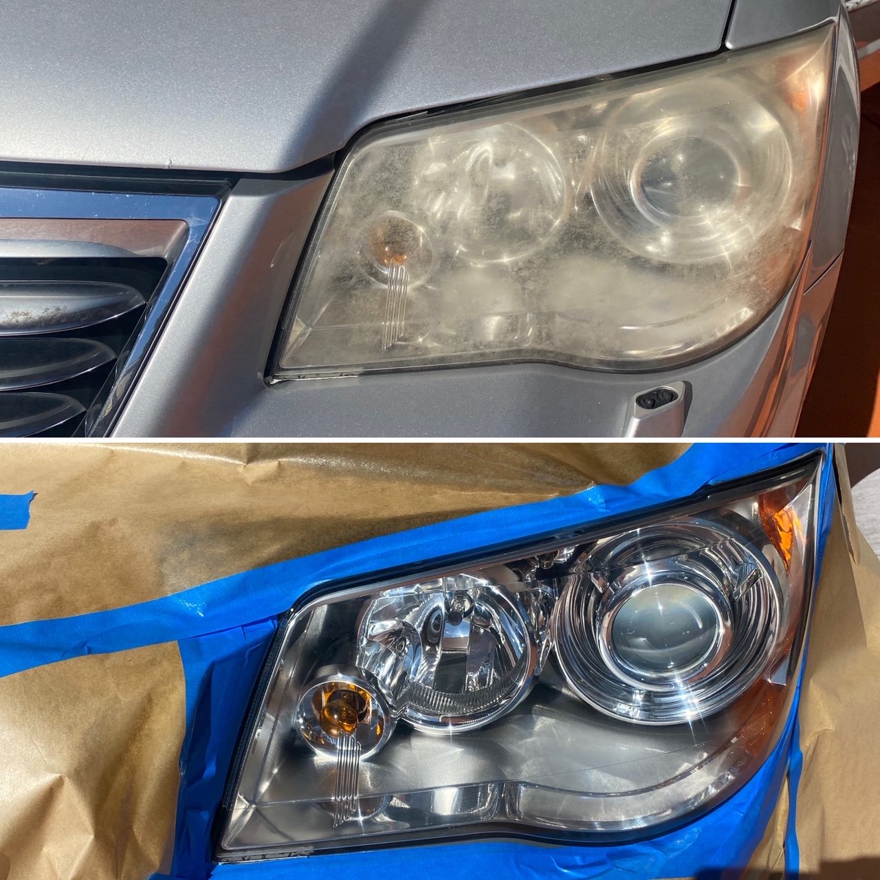 Headlight rejuvination