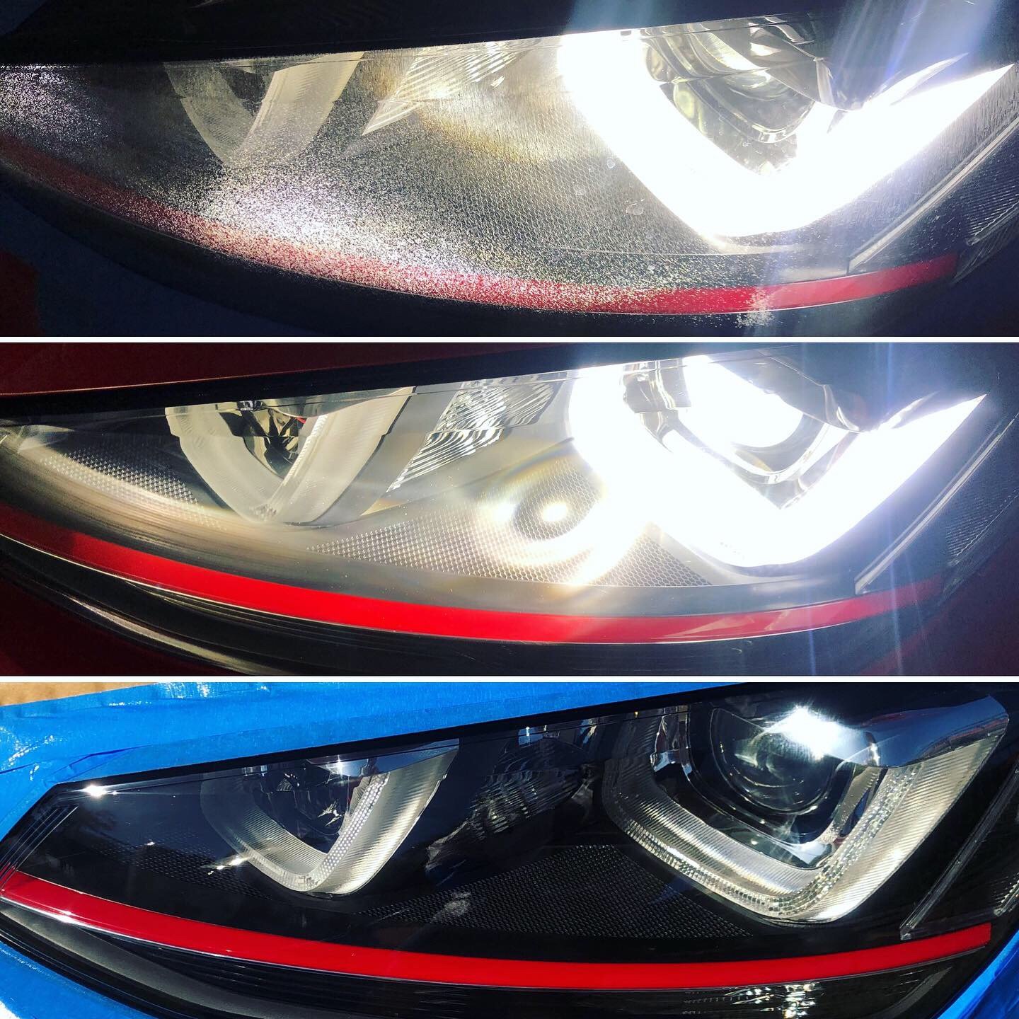 Golf Gti Headlight headlight restoration